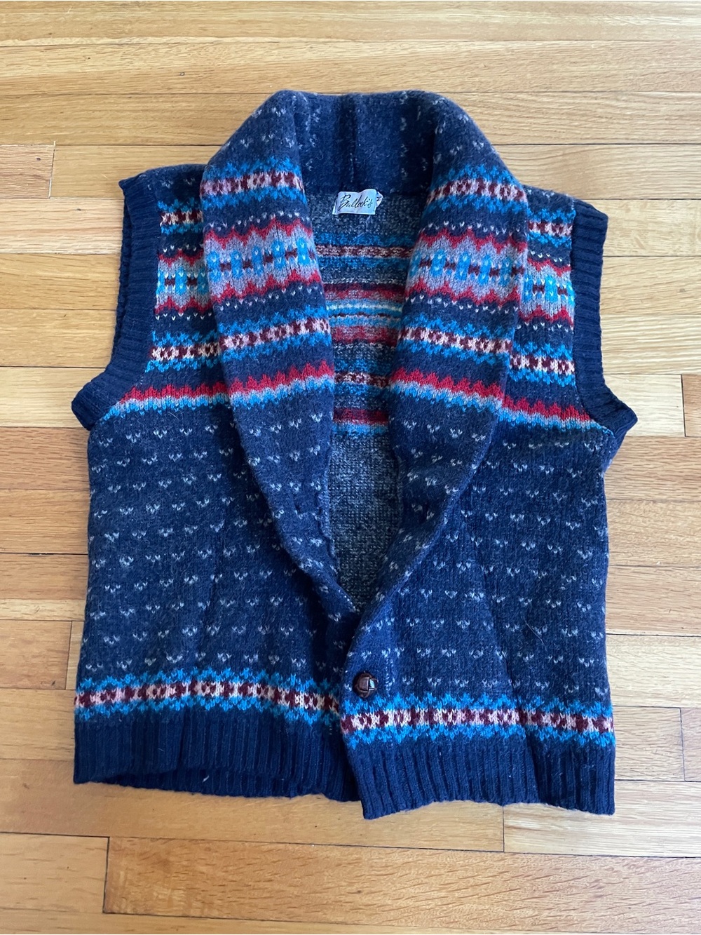 Vintage Wool Sweater Vest